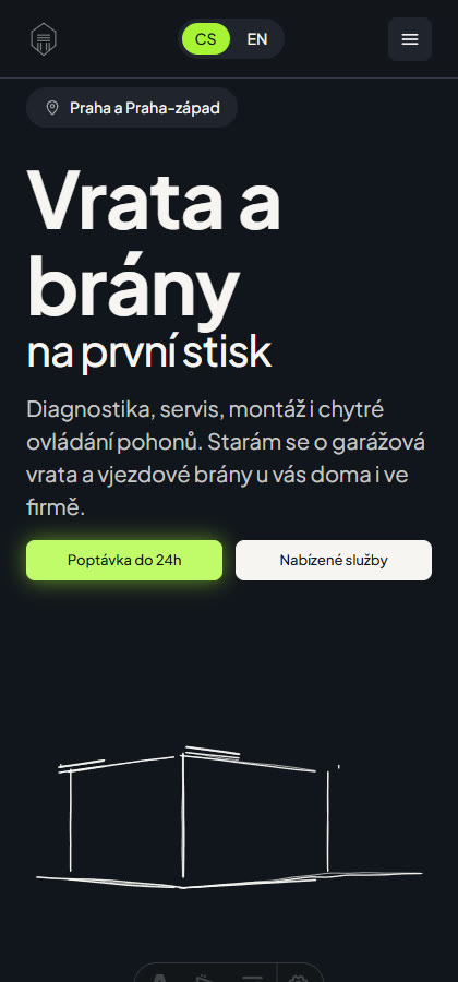 Vrata a brány / návrh